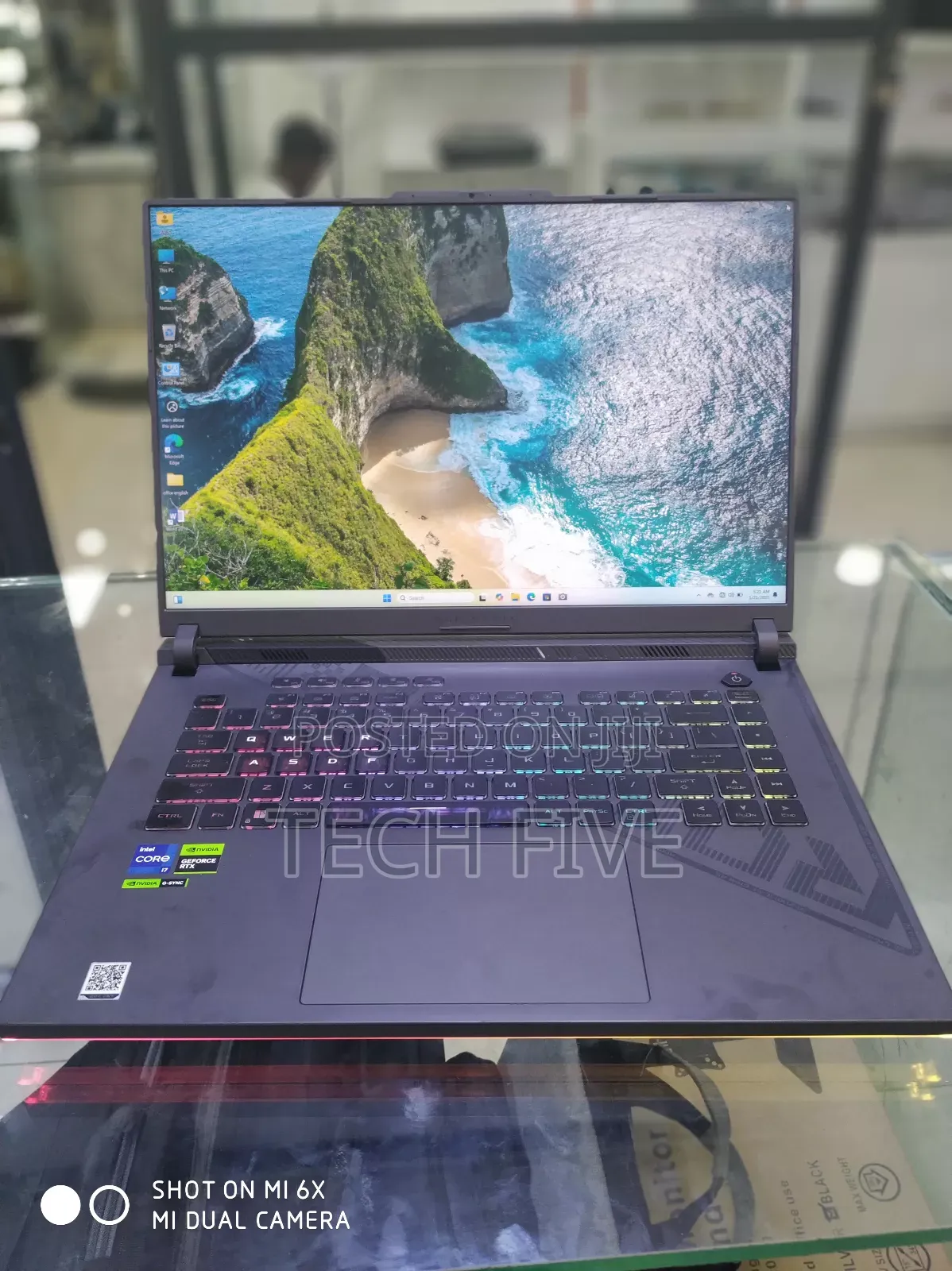 New Laptop Asus ROG Strix G16 G614 16GB Intel Core I7 SSD 1T