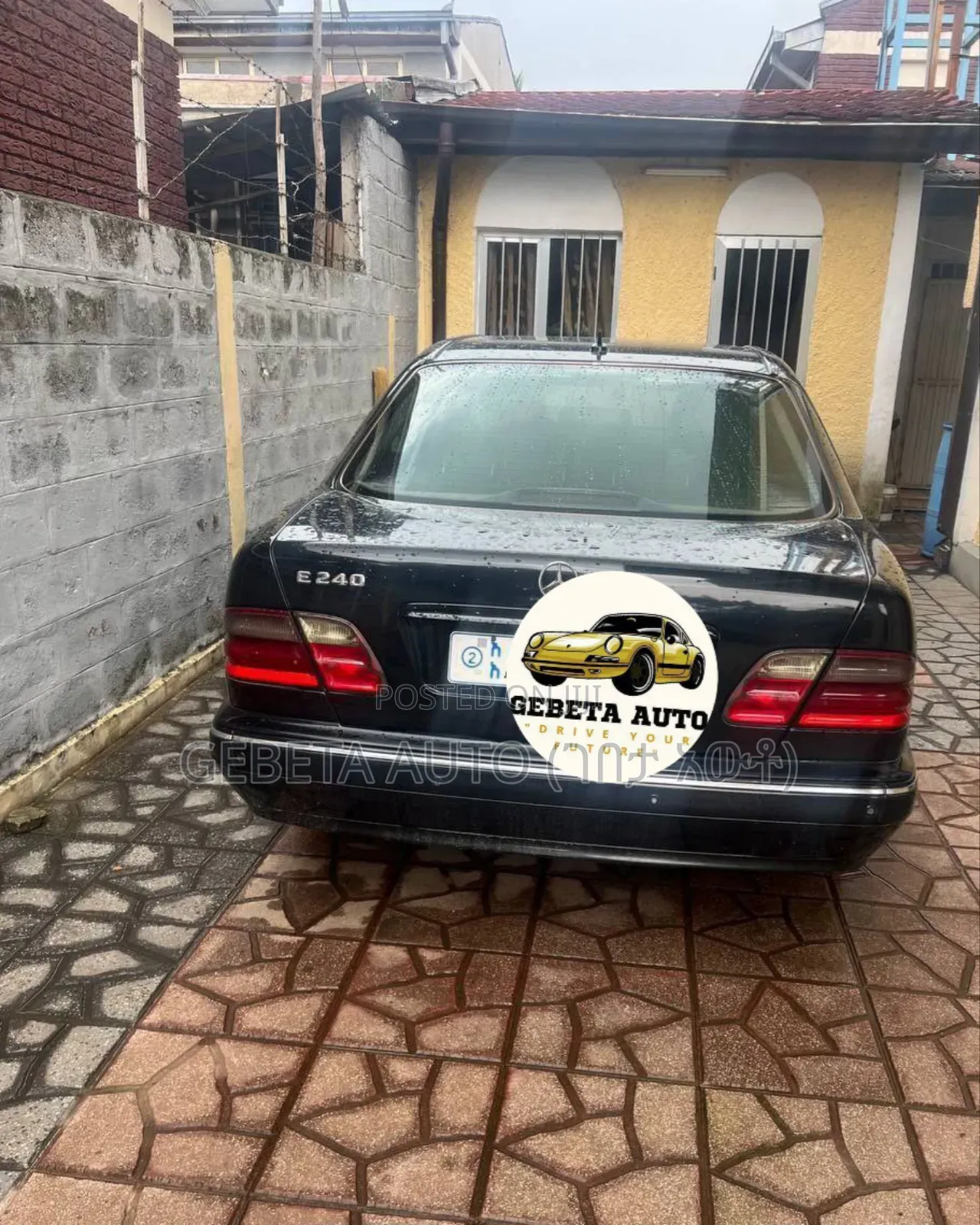 Mercedes-Benz E240 2002 Black