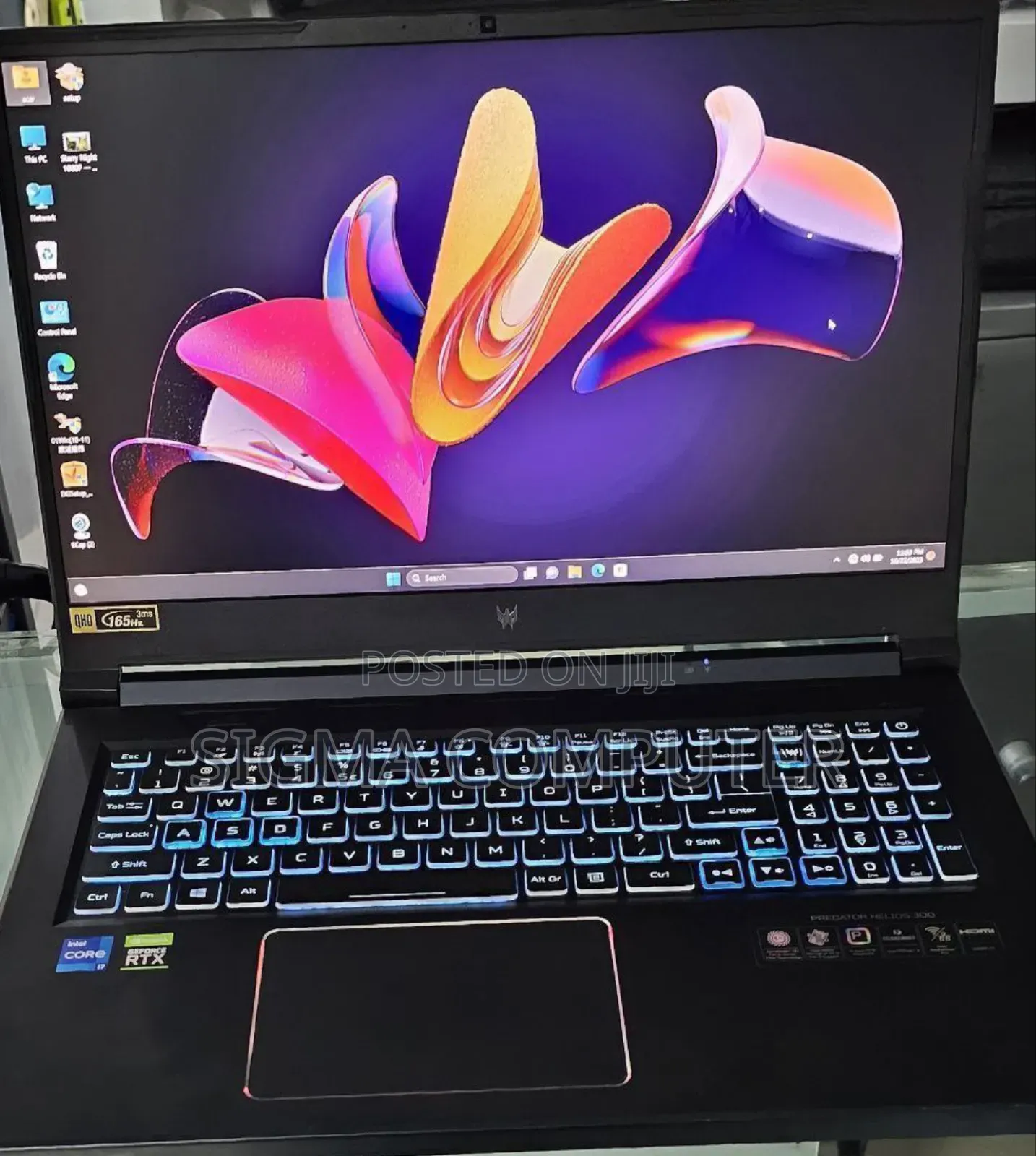 New Laptop Acer Predator Helios 300 16GB Intel Core I7 SSD 512GB