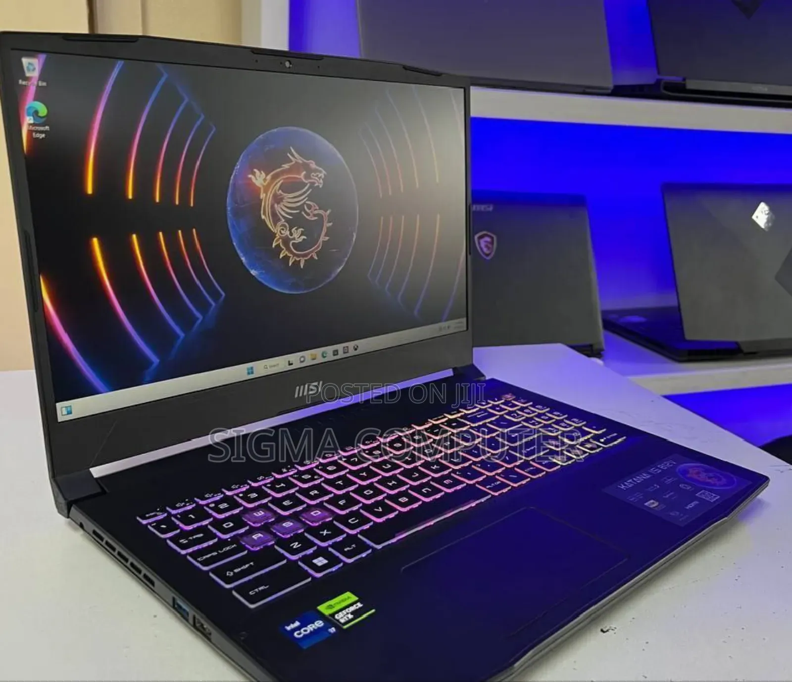 New Laptop MSI GP75 Leopard 16GB Intel Core I7 SSD 512GB