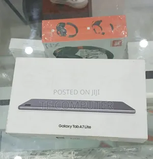 New Samsung Galaxy Tab A7 Lite 32 GB Black