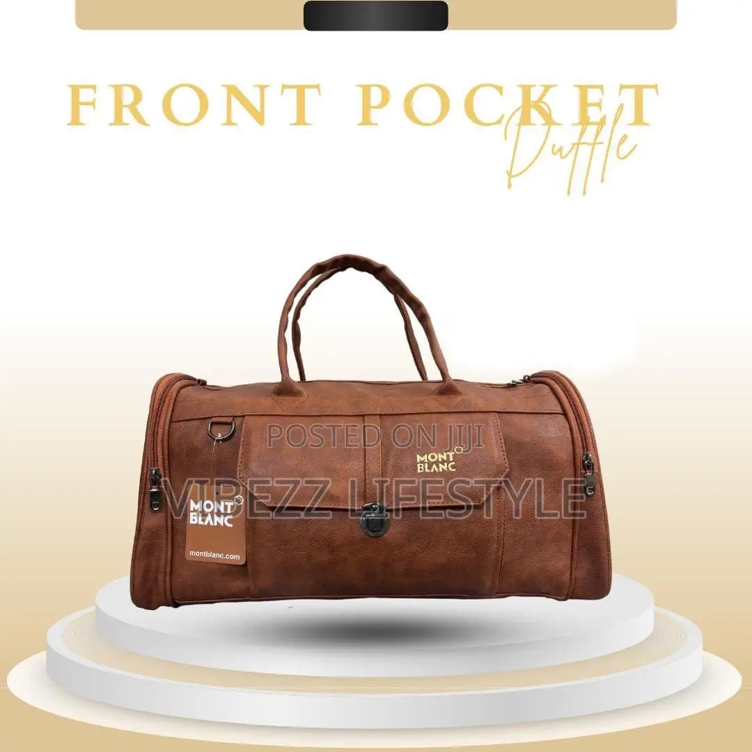 Mont Blanc Leather Bag