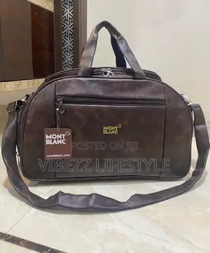 Mont Blanc Leather Bag