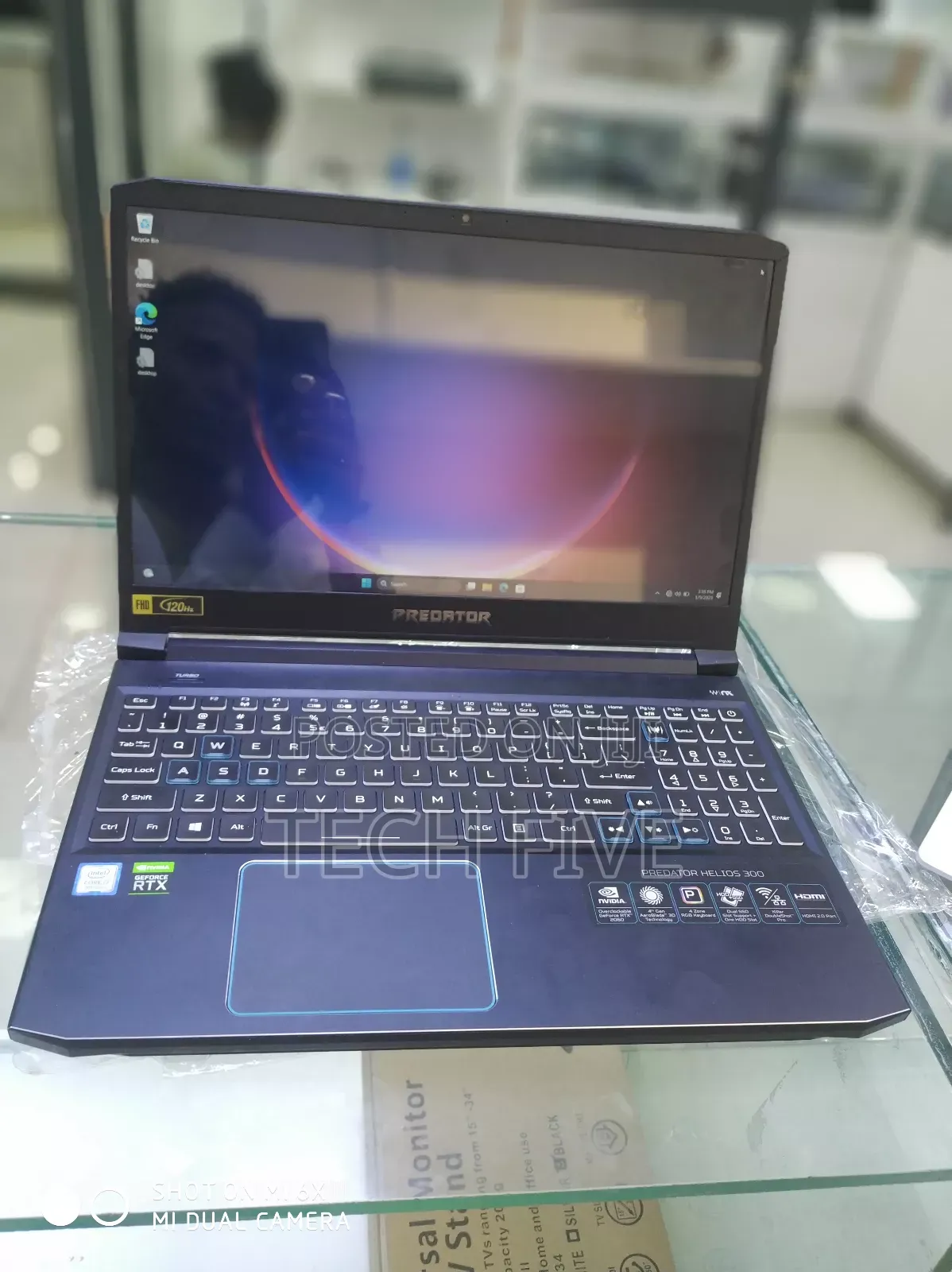 New Laptop Acer Predator Helios 300 16GB Intel Core I7 HDD+SSD 1T