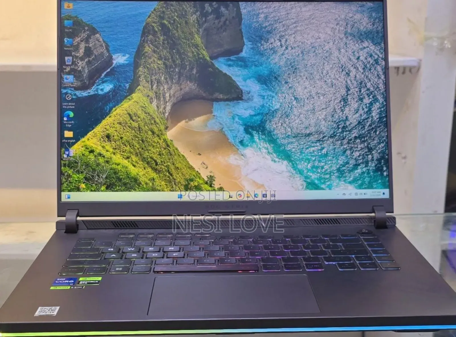 New Laptop Asus ROG Strix G16 G614 16GB Intel Core I7 SSD 1T