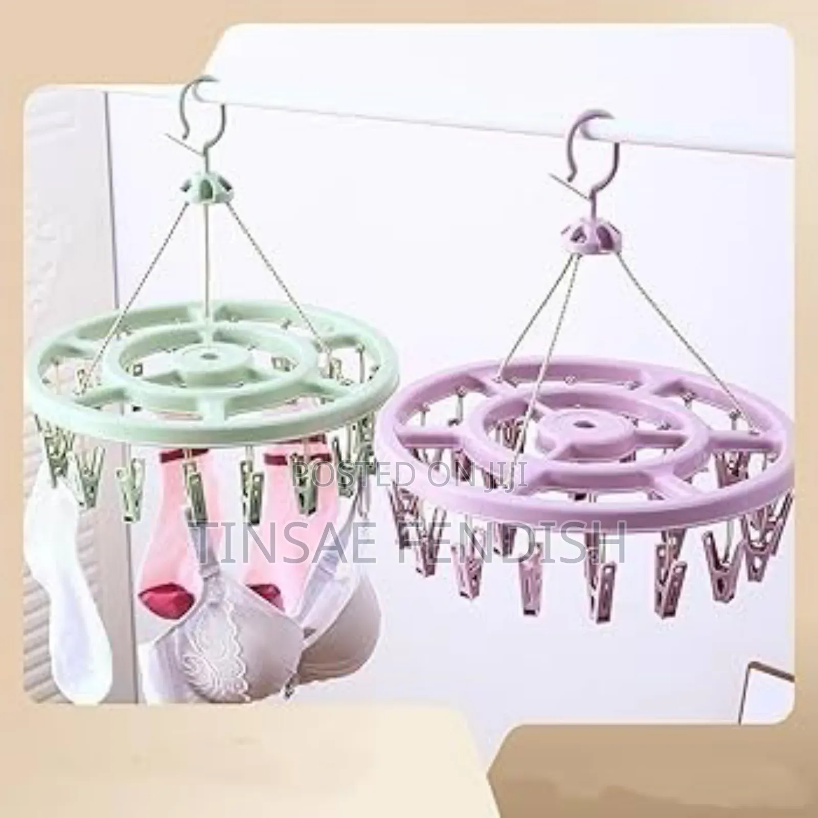 Baby Clothes and Socks Hanger Dryer