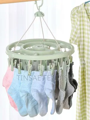 Baby Clothes and Socks Hanger Dryer