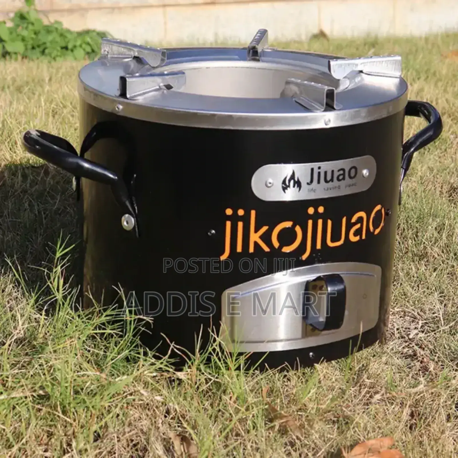 የራሱ የአመድ መቀበያ ያለው
Jikojiuao Charcoal Stove