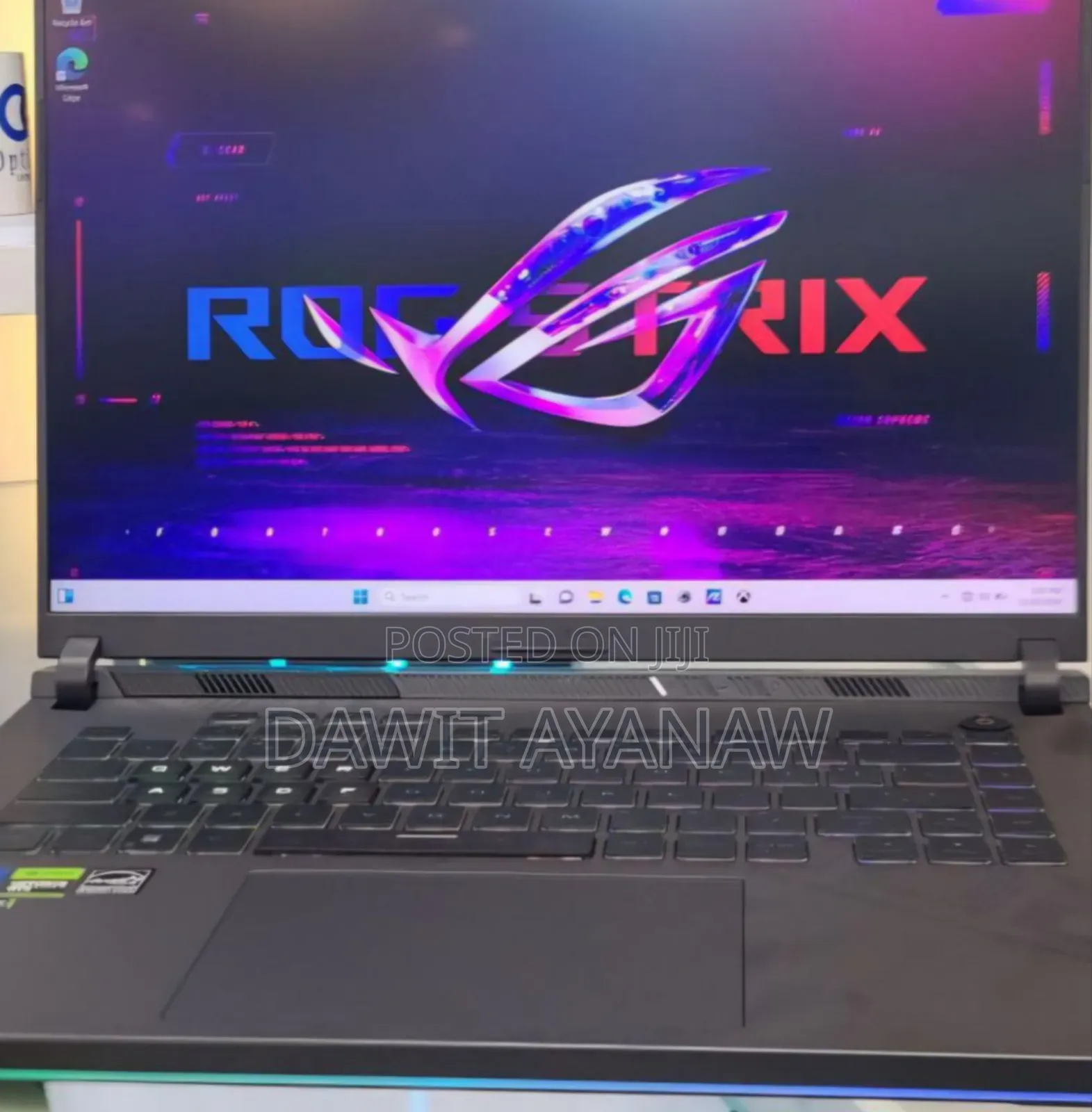 New Laptop Asus ROG Strix G16 G614 16GB Intel Core I7 SSD 1T