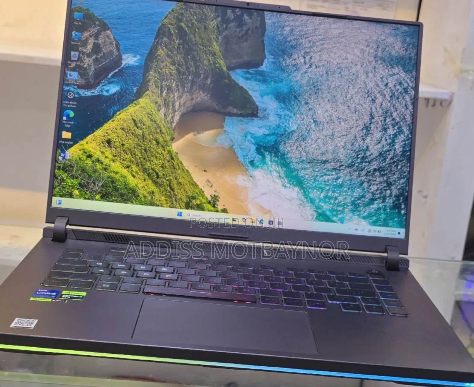 New Laptop Asus ROG Strix G15 16GB Intel Core I7 SSD 1T