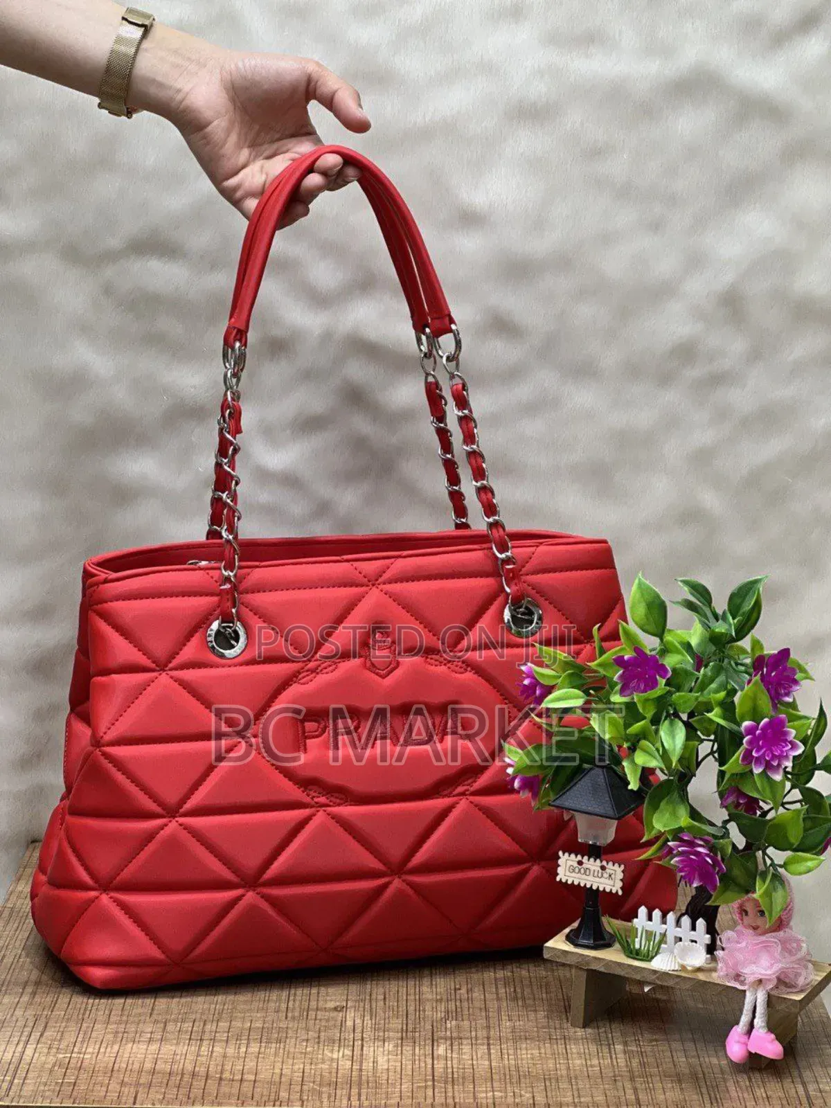 Red Prada, Dior Lady Bag