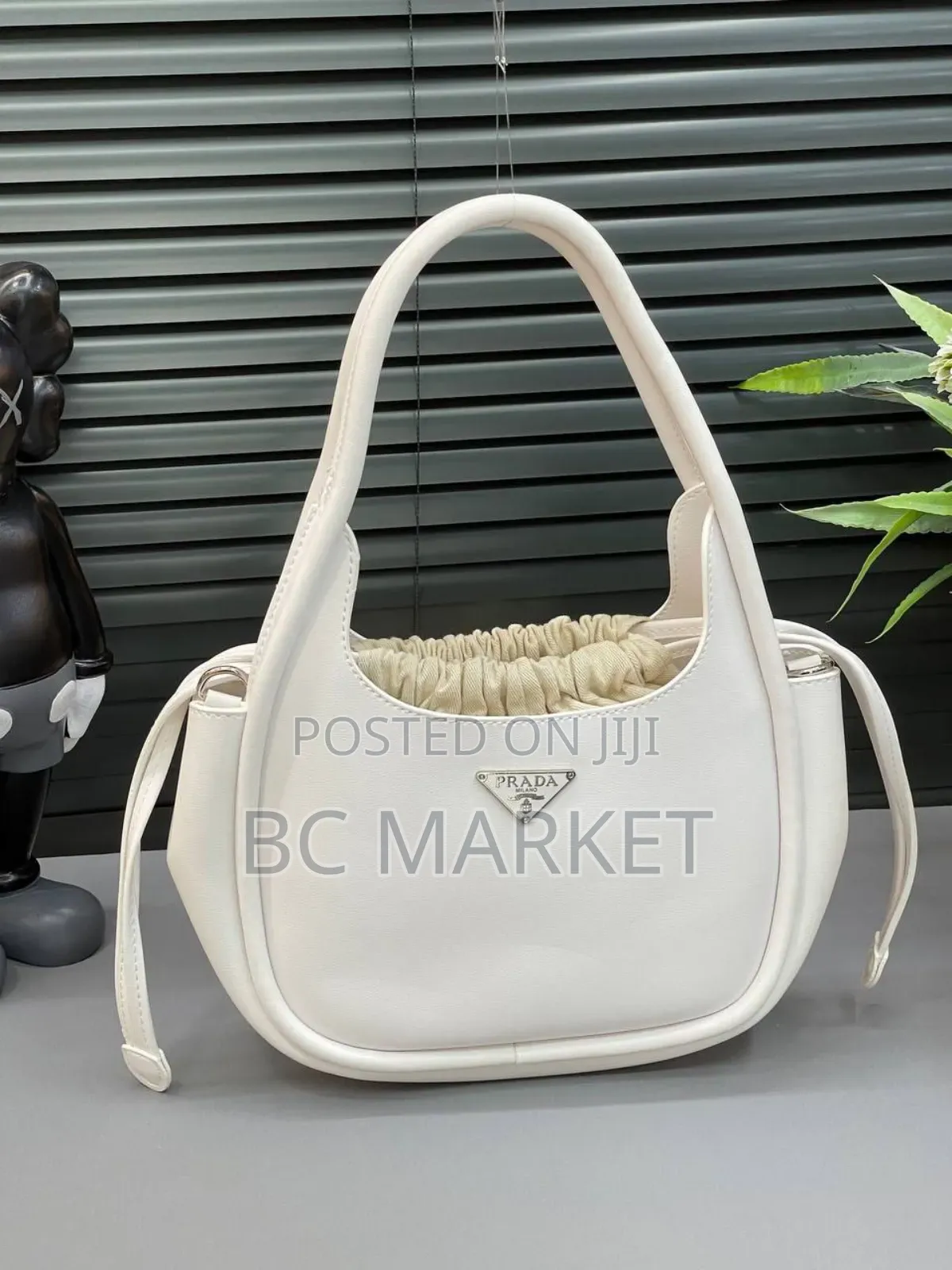 White Orange Green Bags