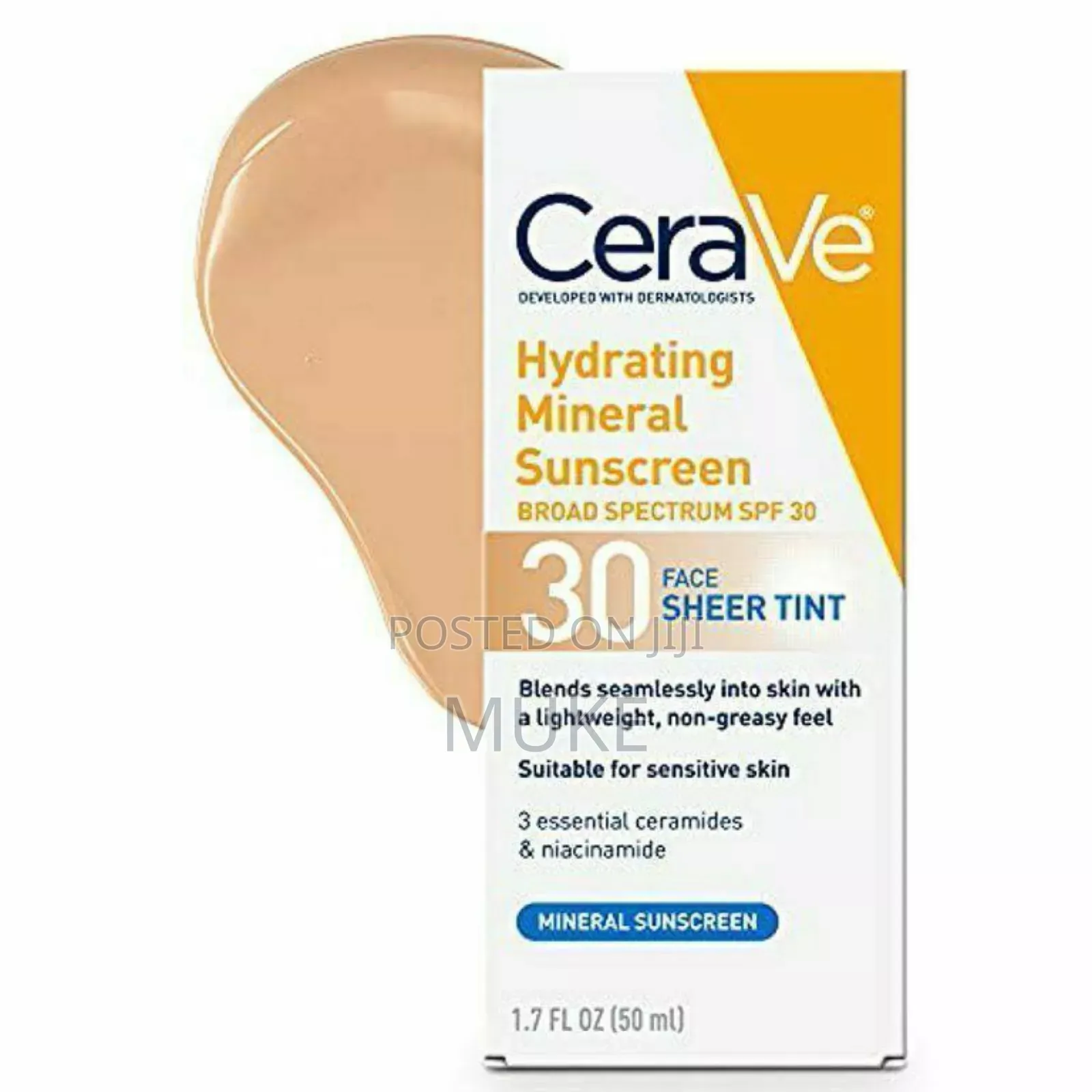 Cerave Hydrating Mineral Sunscreen