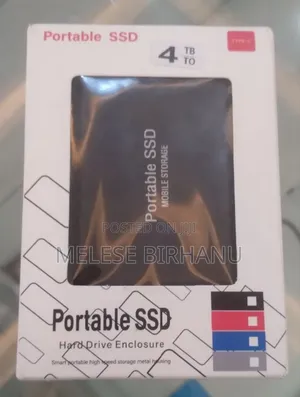 New External 4TB SSD Storage Driver