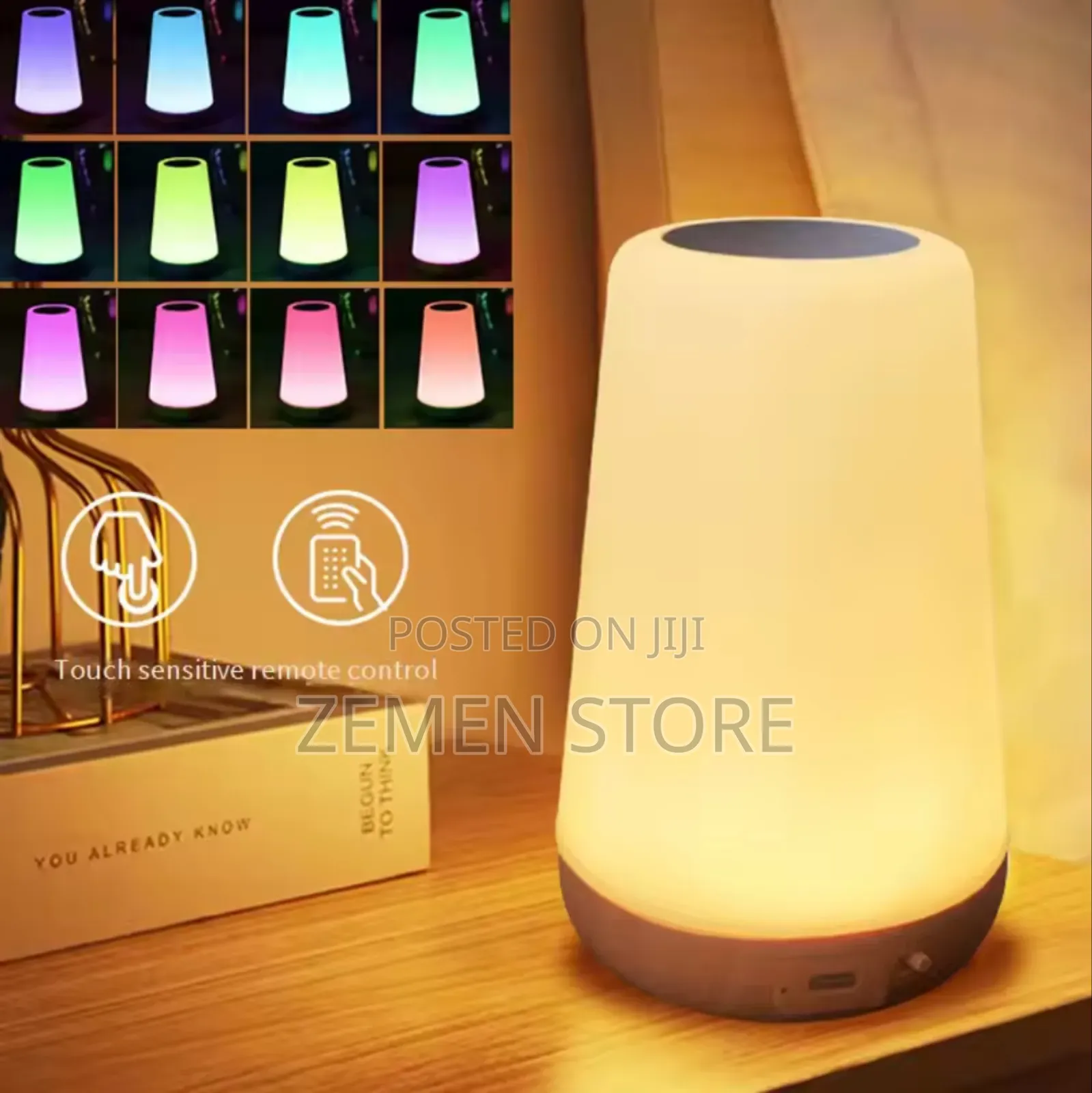 Touch Control Led Bedside Lamp