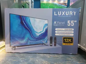Luxury 55 Inch Double Glass 12 K Uhd TV