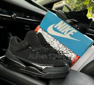 Photo - Air Jordan 3 Black Cat High Quality Shoes for You