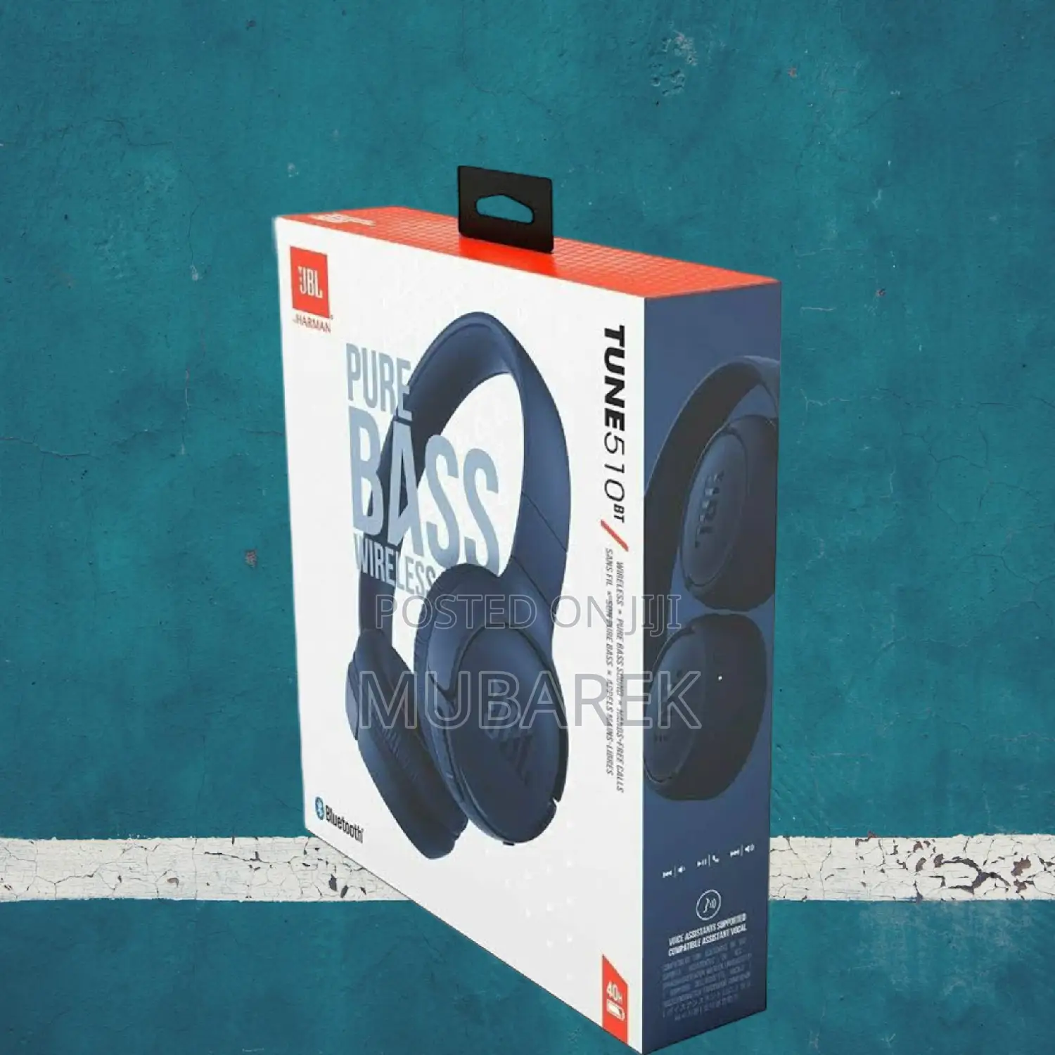 JBL TUNE 510BT Long-Lasting Battery Life