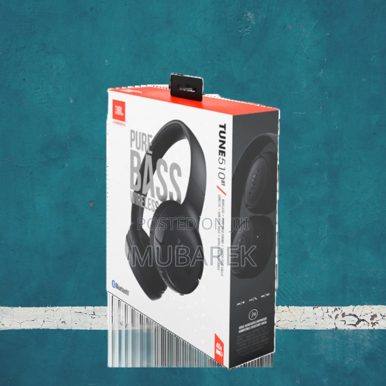 JBL TUNE 510BT Comfortable Ear Cushions Included