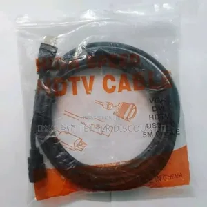 Photo - HDMI Cable Connectorዲጂታል ቪዲዮ እና ድምጽ ከላፕቶፕ ወደ ቲቪ መላክ ያስችላል