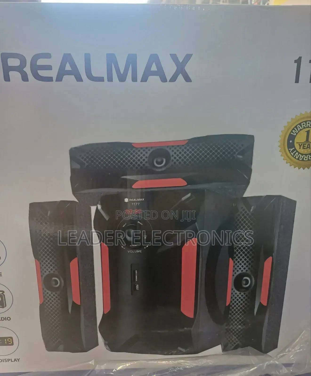 Realmax Speaker 3.1 Multimedia Speaker