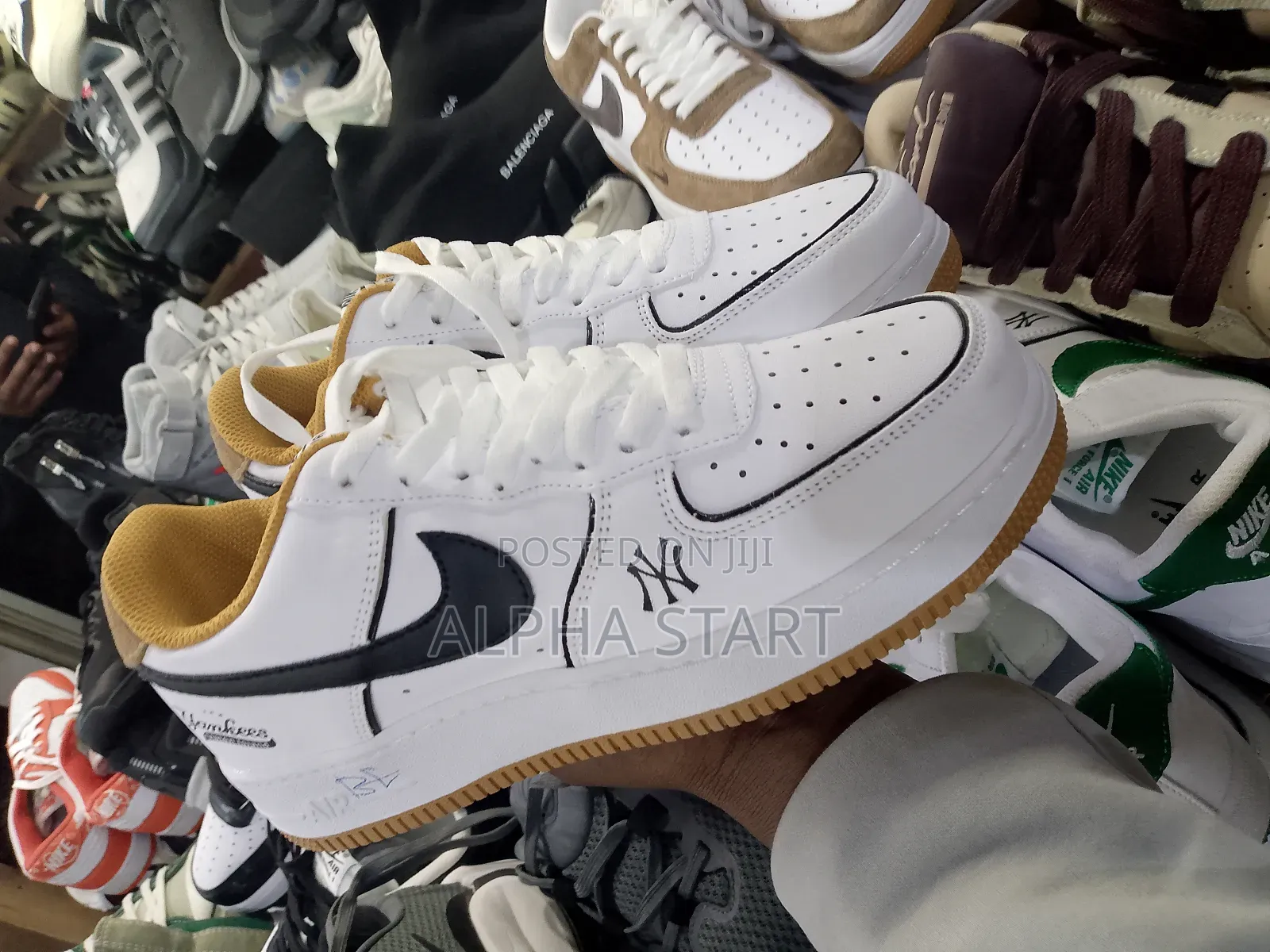 Nike Air Force High Quality Shoes Blake White for You