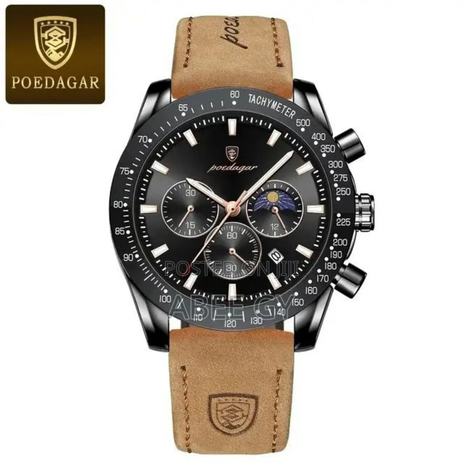Poedagar Luxury Mens Quartz Watch
