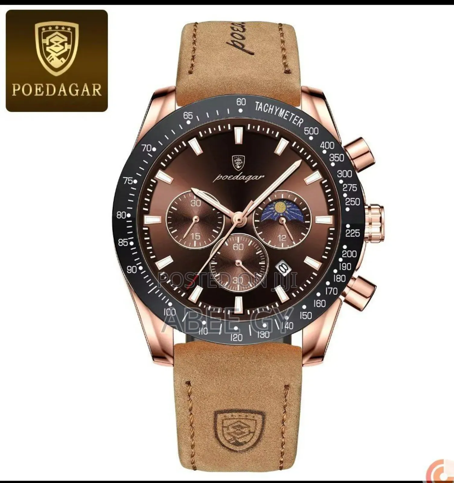 Poedagar Luxury Mens Quartz Watch