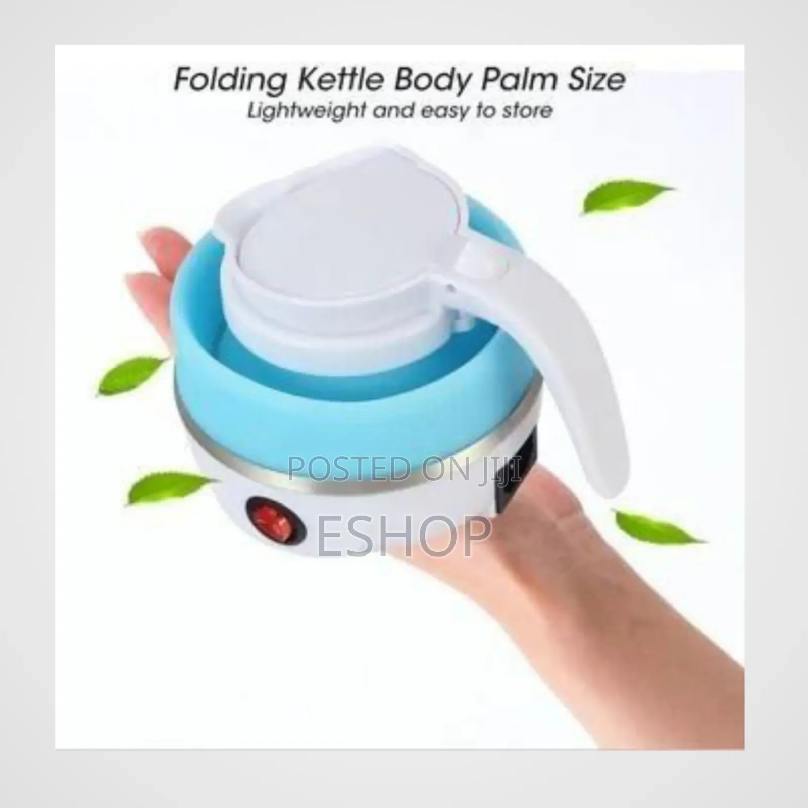 *Compact Silicone Kettle – Perfect for Home, Office Travel