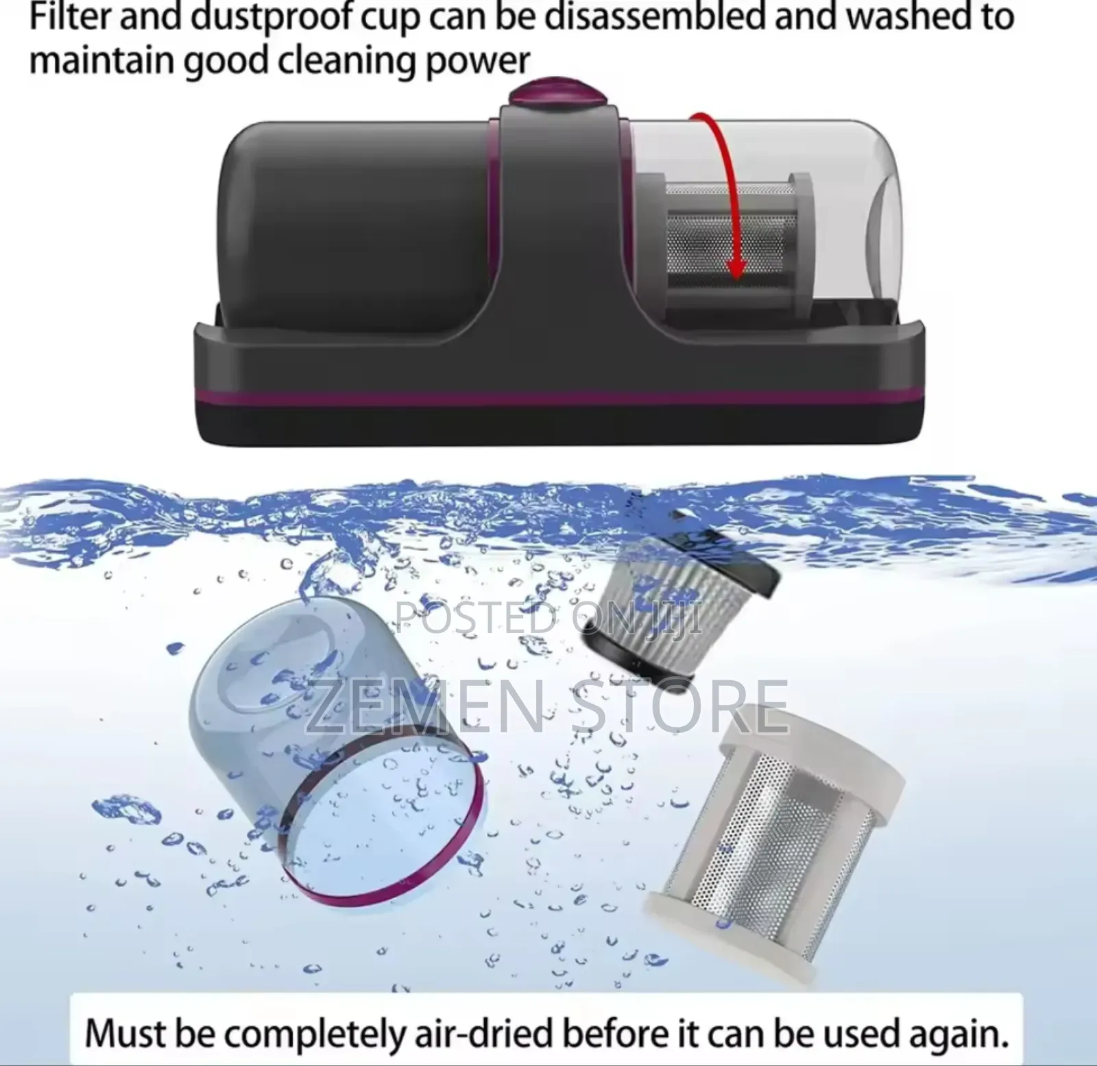 Mite Remover Vacuum Cleaner for Home | Powerful Dust Suction