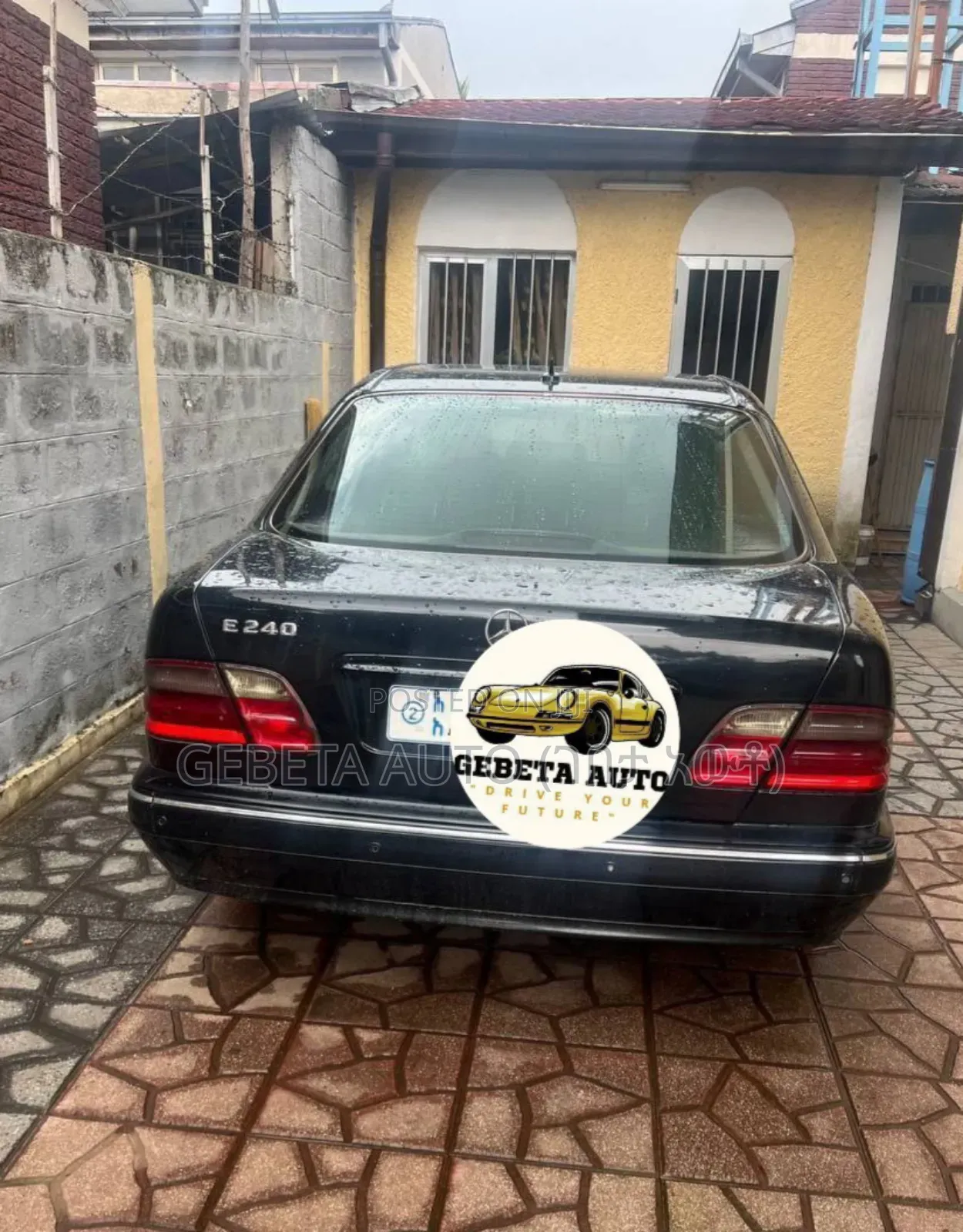 Mercedes-Benz E240 2002 Black