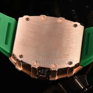 Rose Gold Silicon Watch