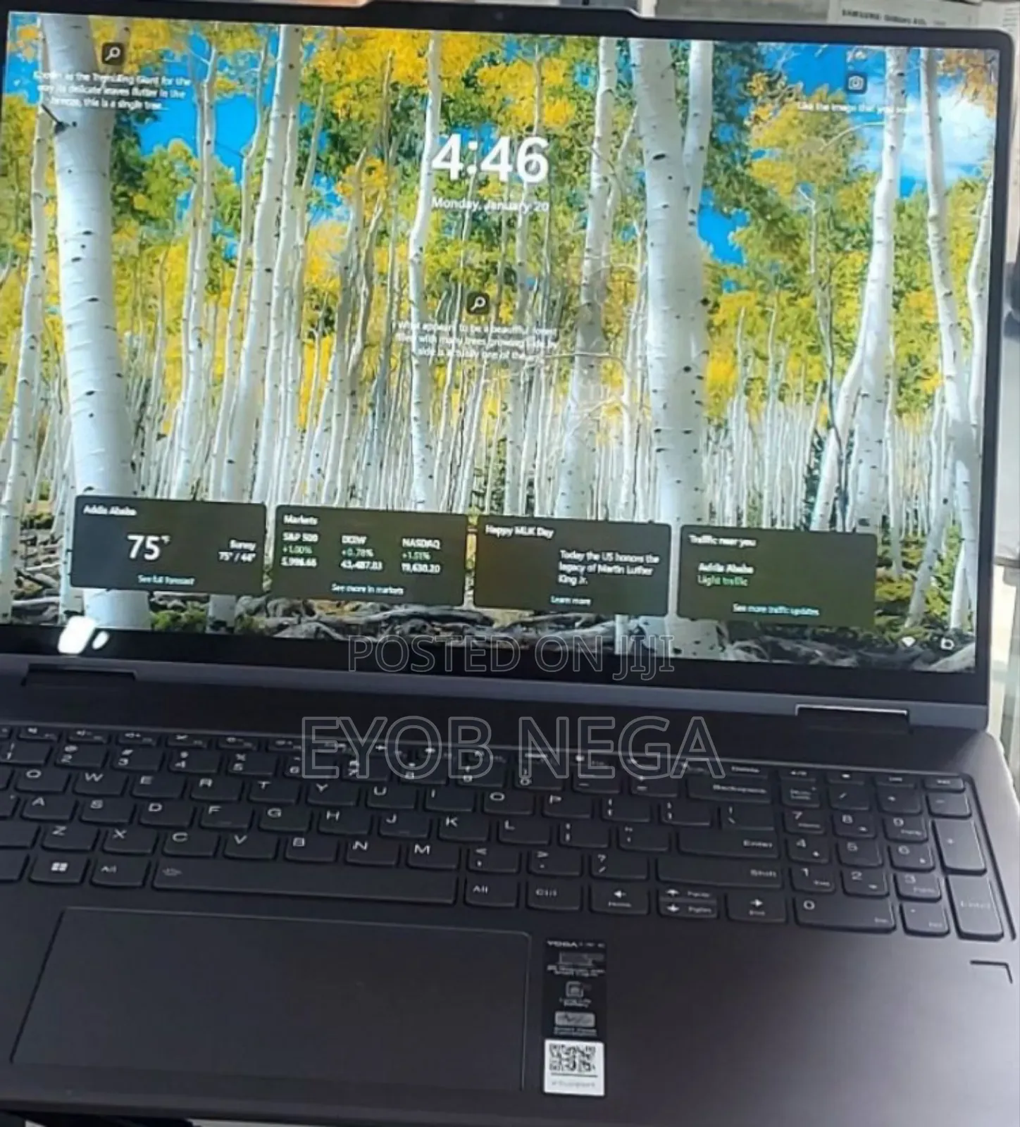 New Laptop Lenovo Yoga 7i 16GB Intel Core i7 SSD 512GB