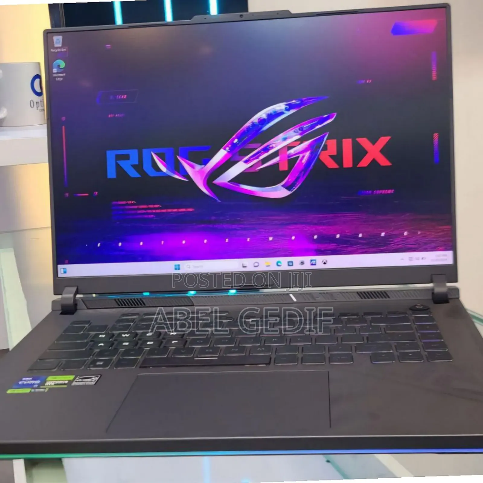 New Laptop Asus ROG Strix G16 G614 16GB Intel Core I7 SSD 1T