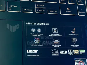 New Laptop Asus TUF Gaming A15 16GB AMD Ryzen 7 SSD 512GB