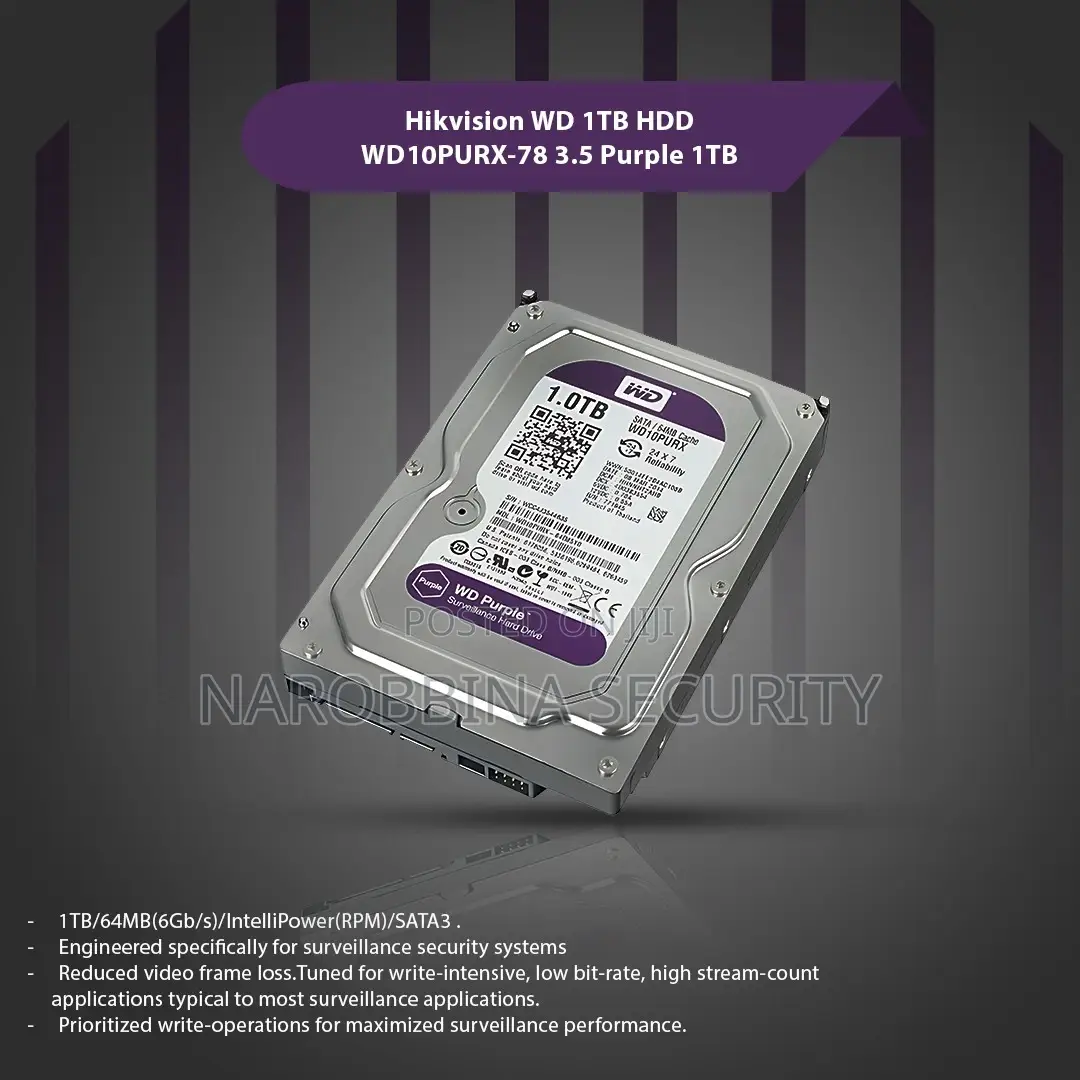 Hikvision Wd 1tb HDD