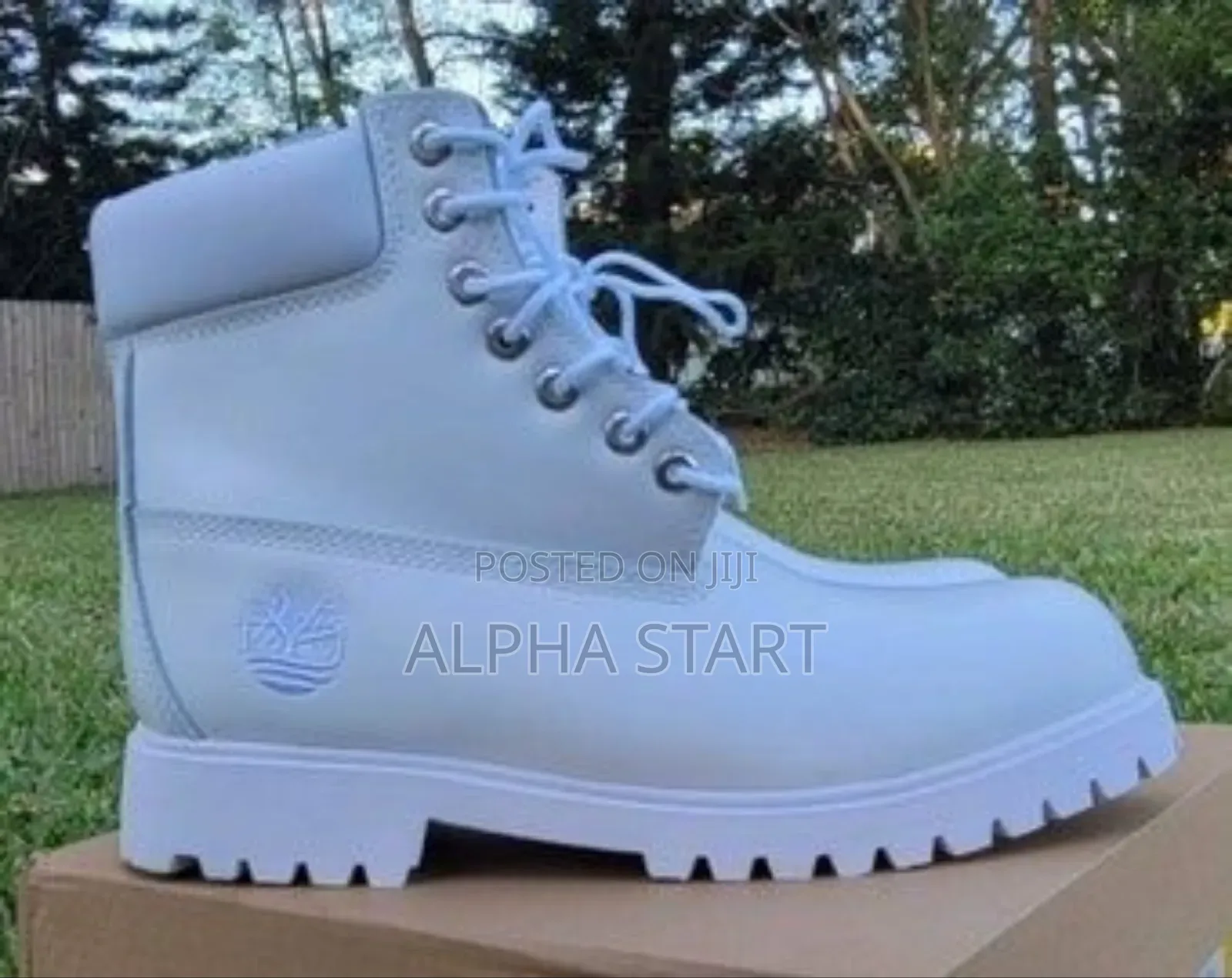 Timberland High White Color Shoes for You