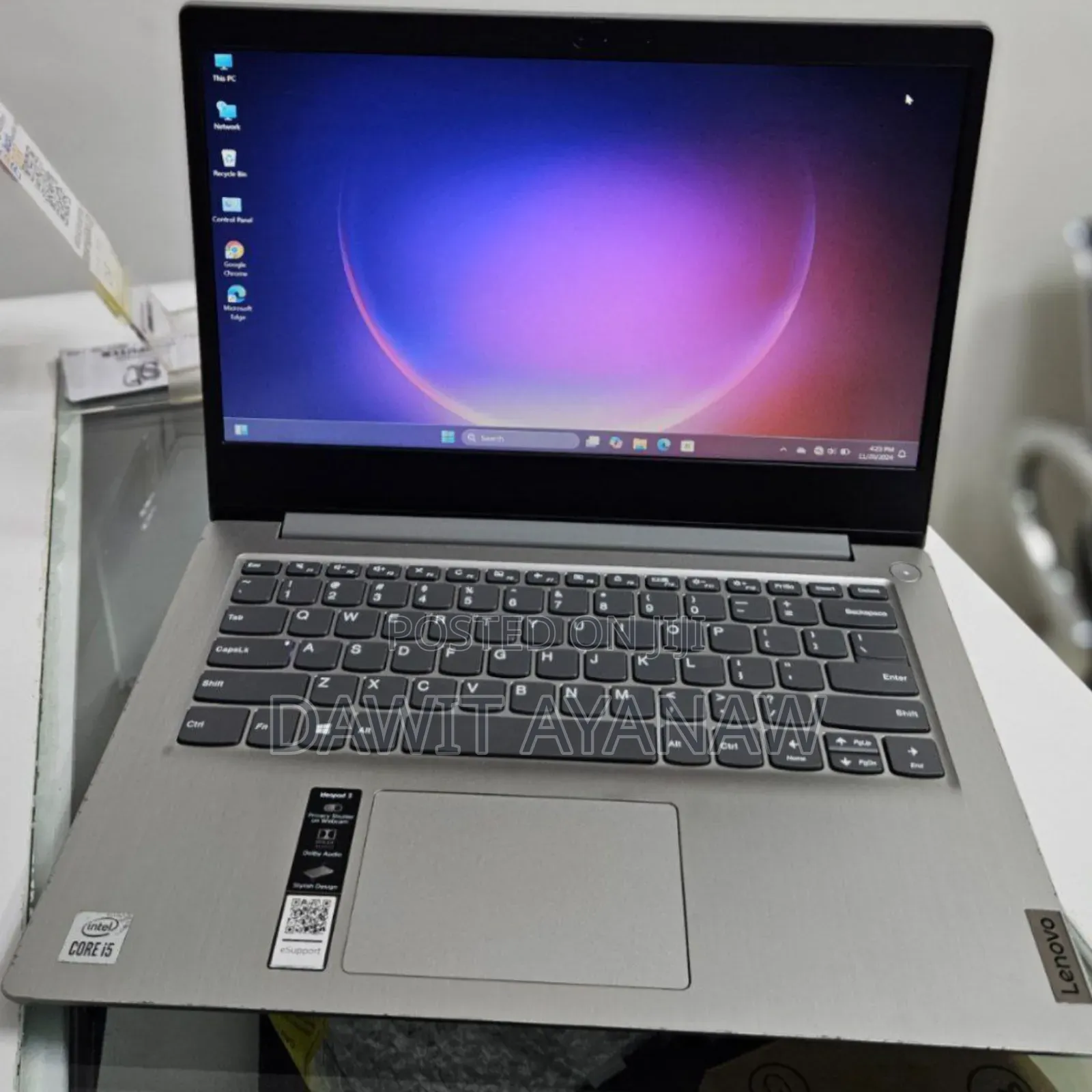 New Laptop Lenovo 8GB Intel Core I5 SSD 256GB