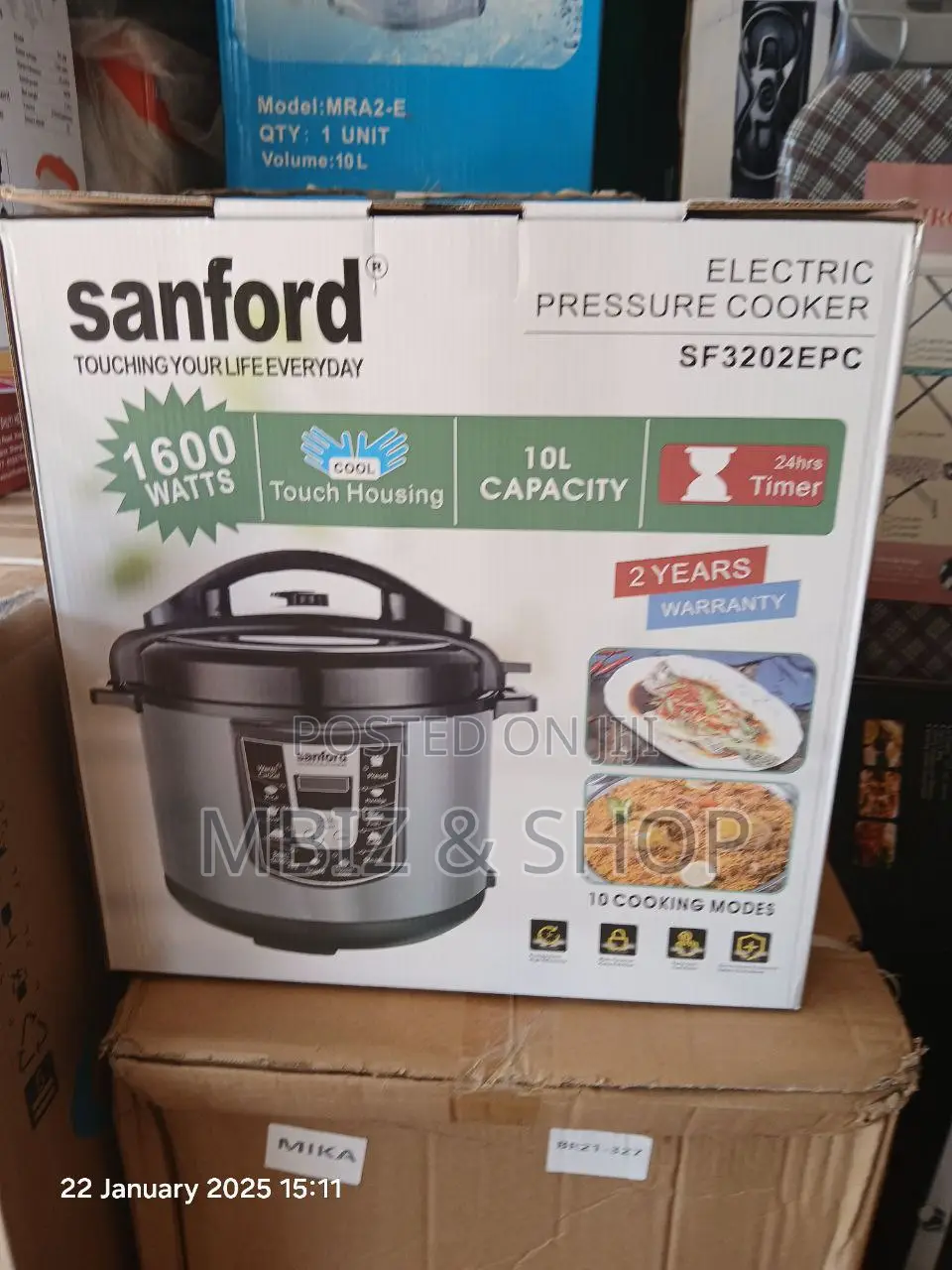 Sanford Pressure Cooker 10L