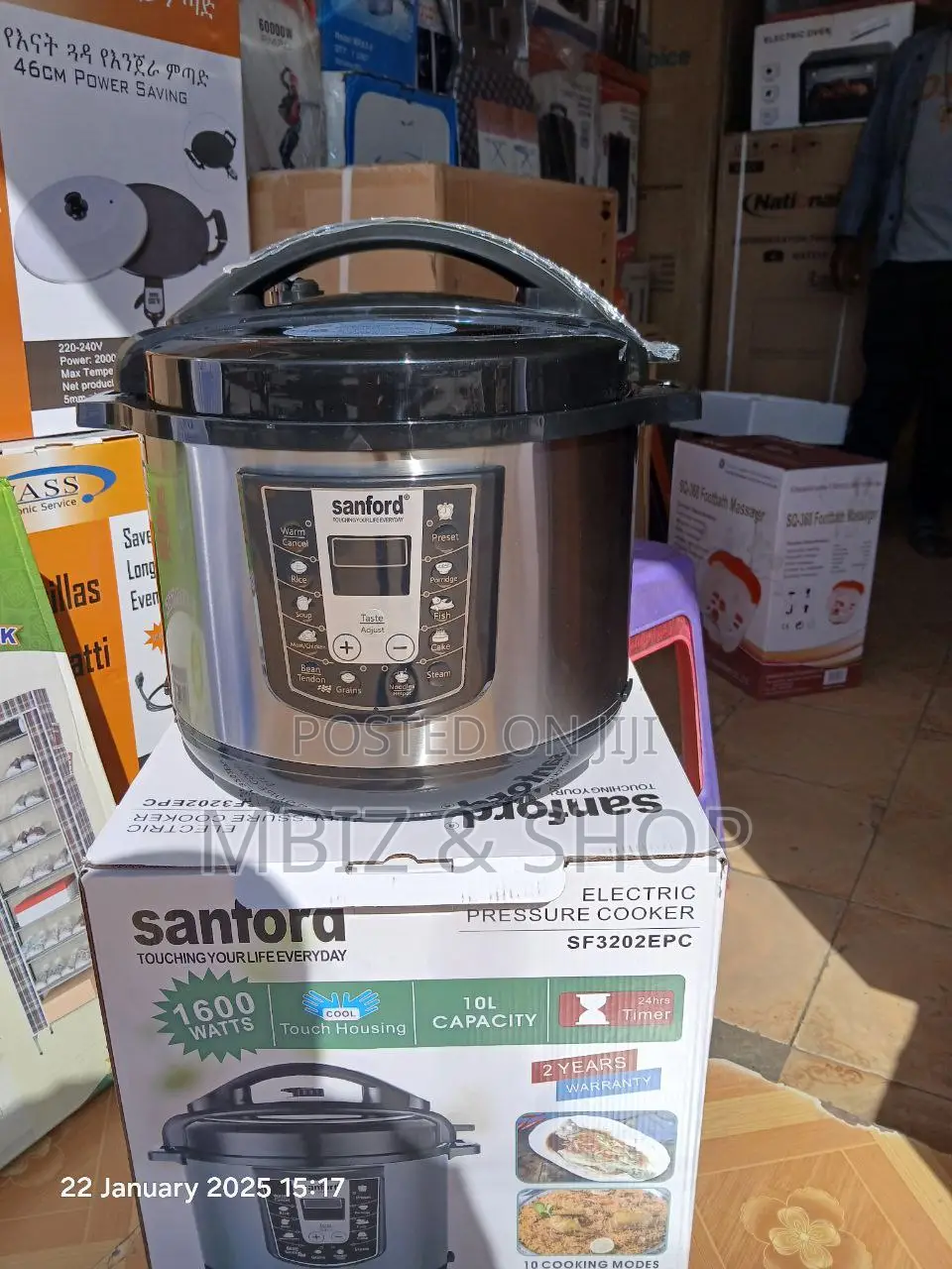 Sanford Pressure Cooker 10L