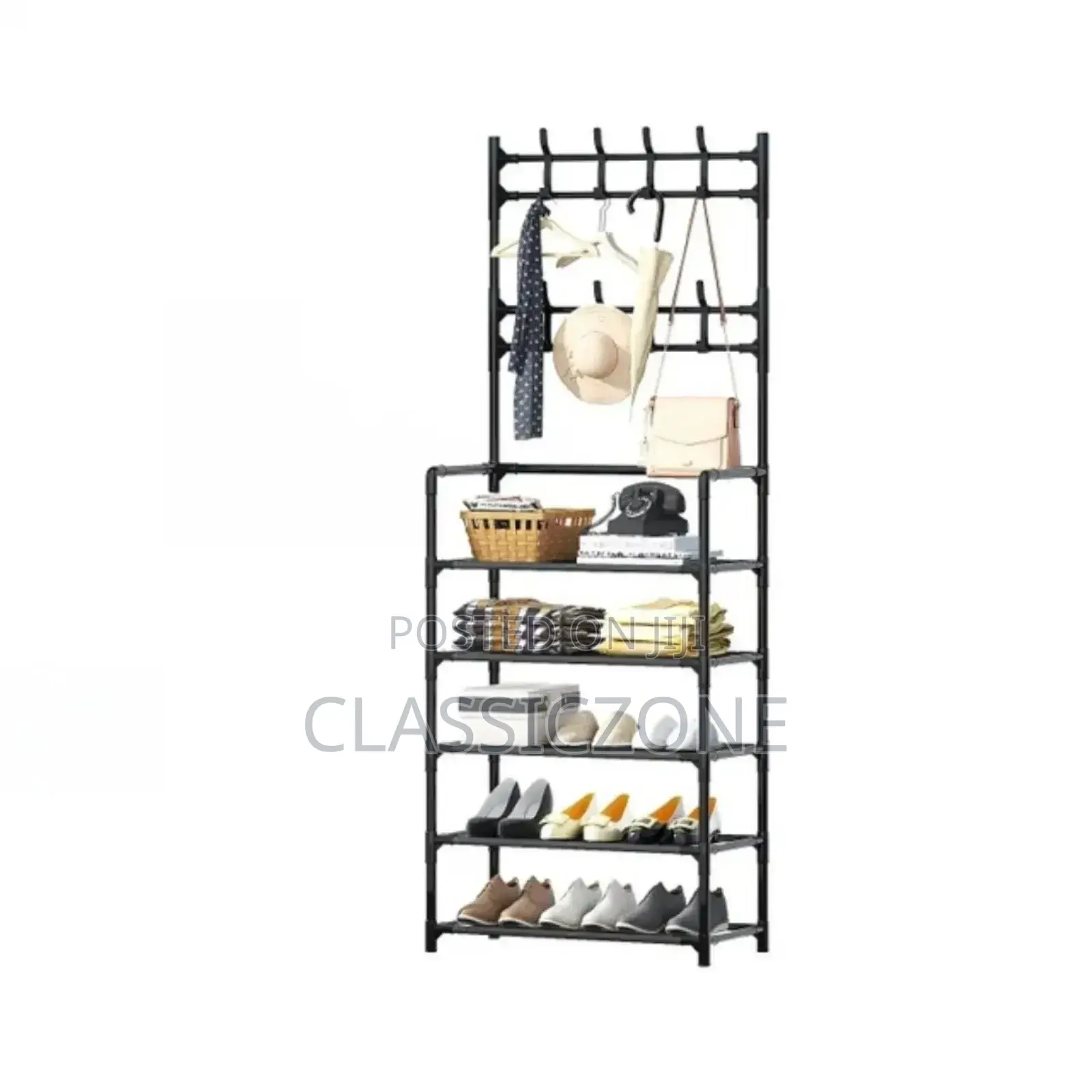 Multifunctional Shoe and Hat Rack