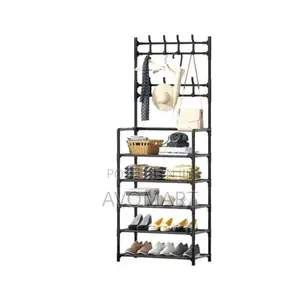 Multifunctional Shoe and Hat Rack