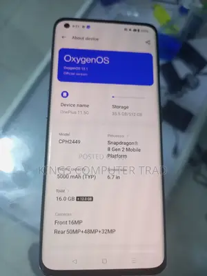 New OnePlus 11 512 GB Black