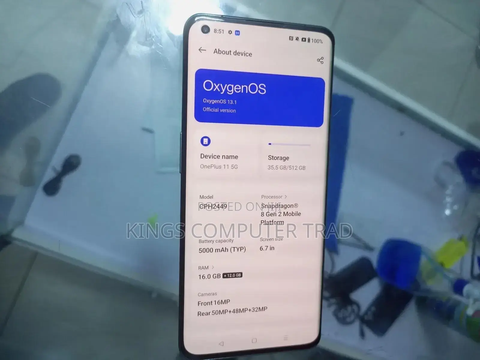 New OnePlus 11 512 GB Black