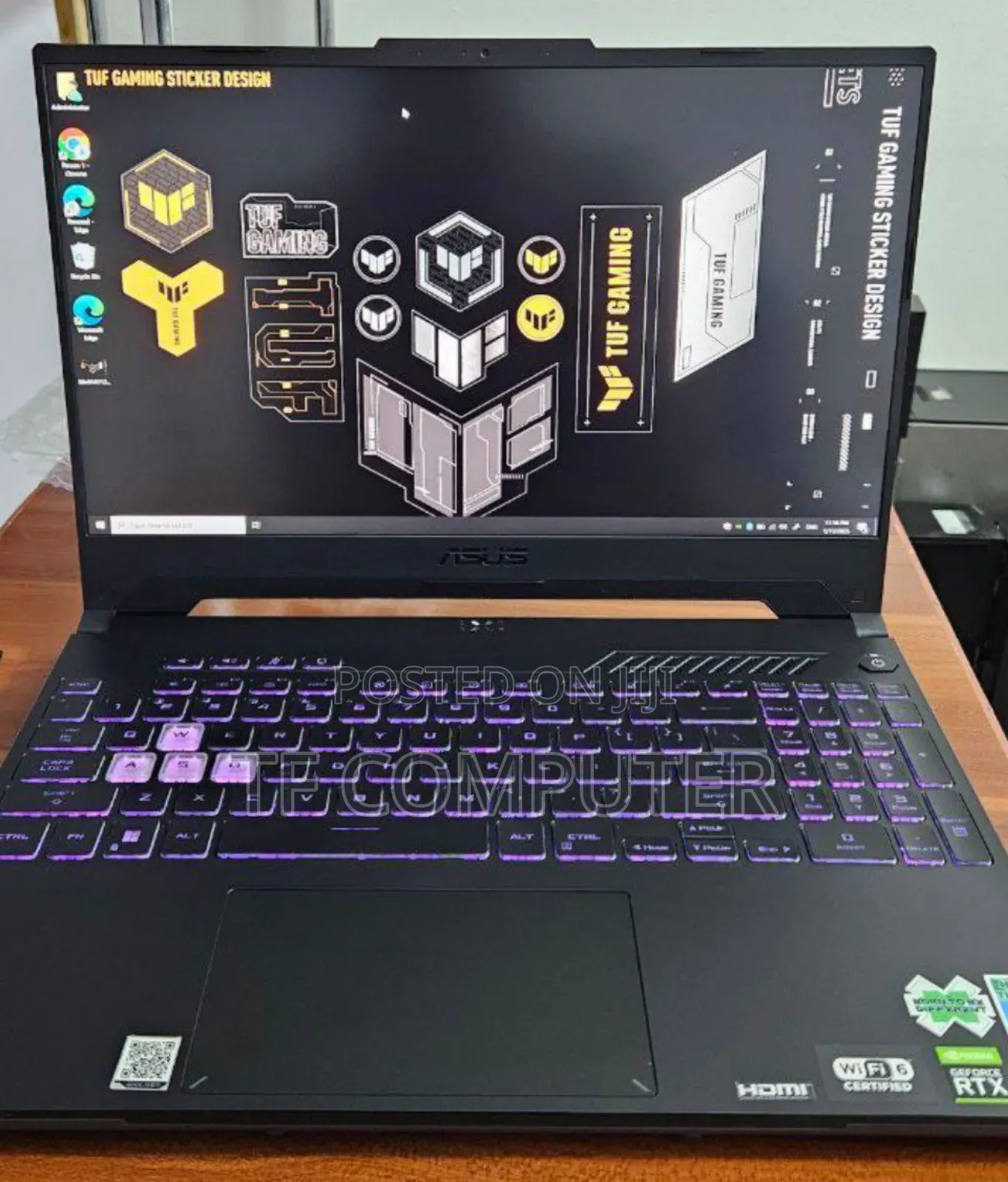 New Laptop Asus TUF Gaming FX504 16GB Intel Core I7 SSD 512GB