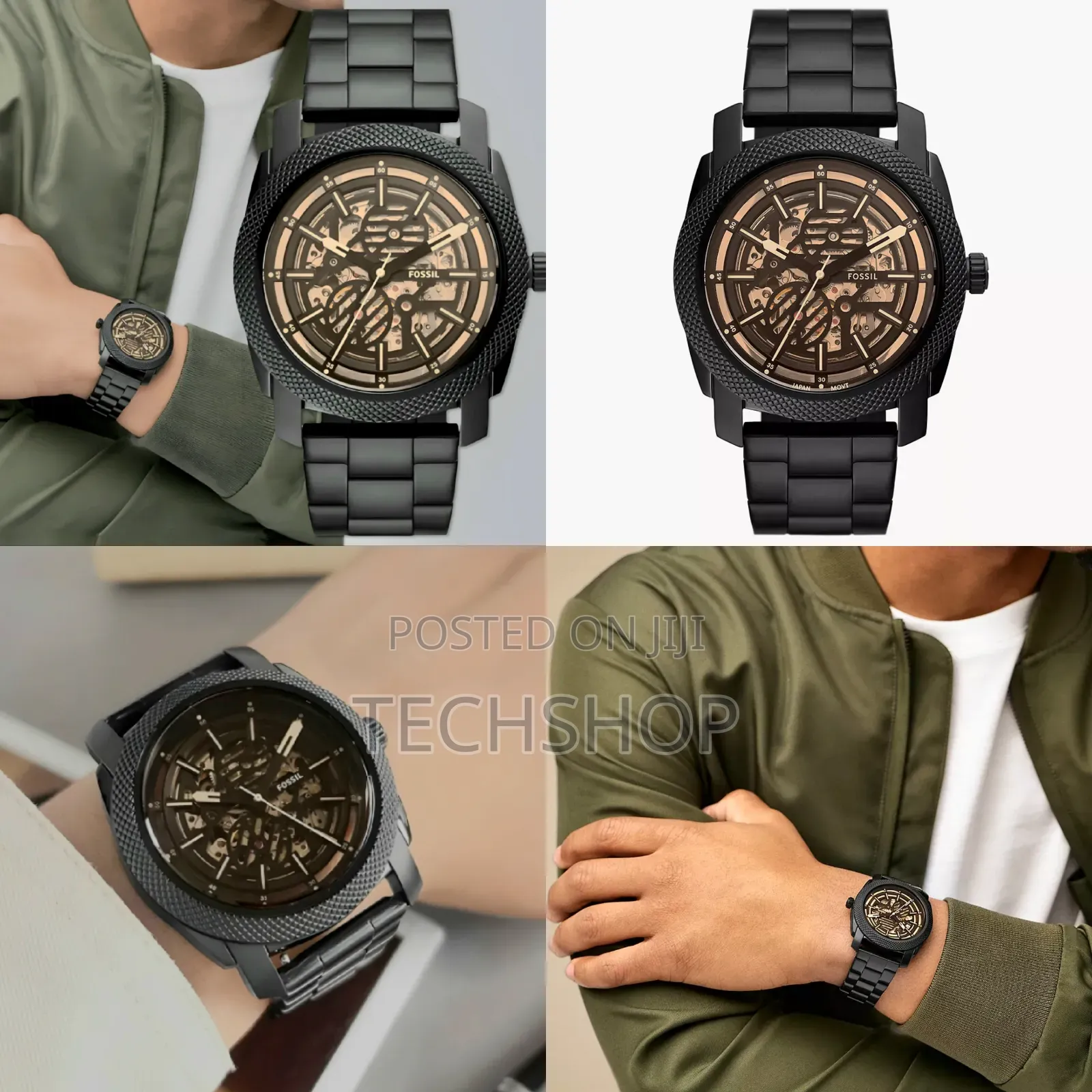 Fossil Automatic Round Mens Watch