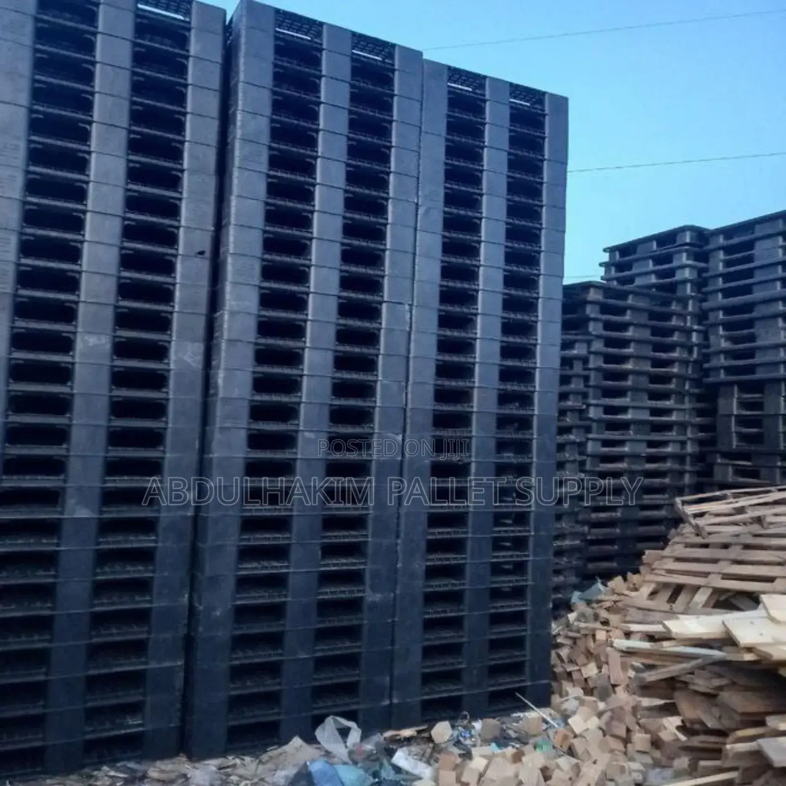 Pallet Plastic and Wood