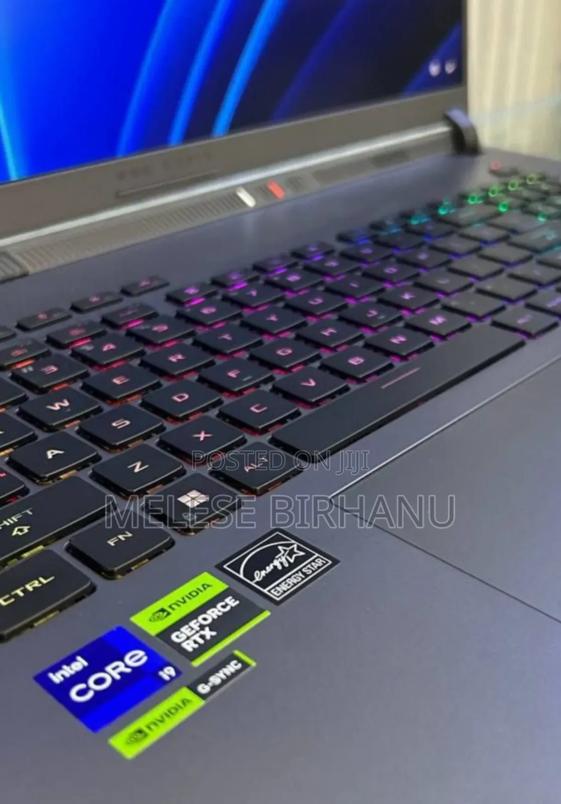 New Laptop Asus ROG Strix G17 32GB Intel Core I9 SSD 1T