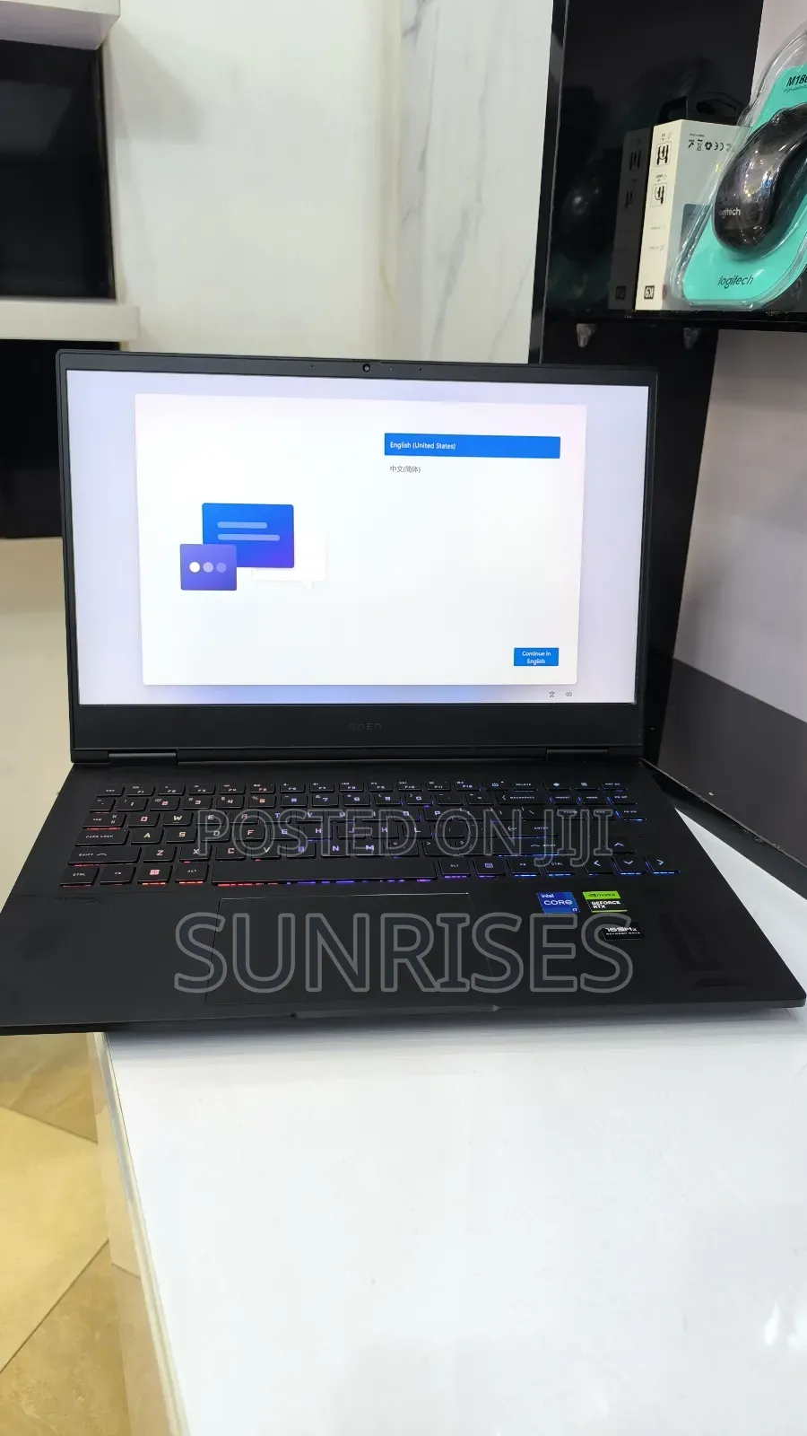 New Laptop HP Omen 16 16GB Intel Core I7 SSD 1T