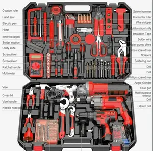 Photo - Edon Toolbox With Full Accessories 100pcs Toolset